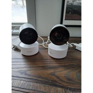 Home Security Cameras Set Of 2 Merkury Smart Auto-Follow Model: MI-CW054